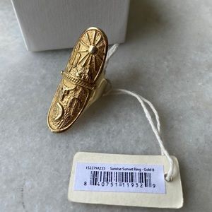 SPELL Sunrise Sunset ring 925 Gold plated